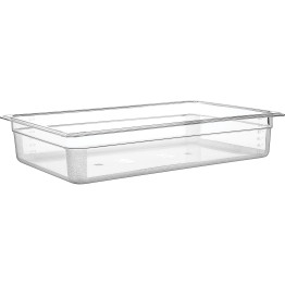 Polycarbonate Gastronorm Pan GN1/1 Depth 100mm 12 litres - CEGNP11100
