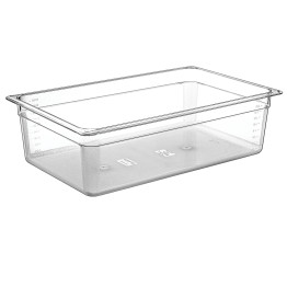 Polycarbonate Gastronorm Pan GN1/1 Depth 150mm - CEGNP11150
