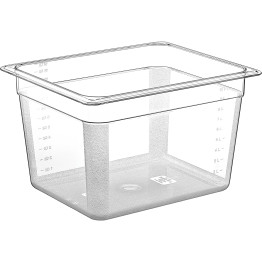 Polycarbonate Gastronorm Pan GN1/2 Depth 200mm - CEGNP12200