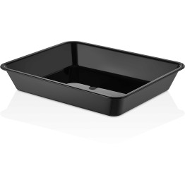 Polycarbonate Tray GN1/2 Depth 50mm Black 2 litres - CEGNP1250ZW
