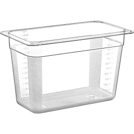 Polycarbonate Gastronorm Pan GN1/3 Depth 200mm - CEGNP13200