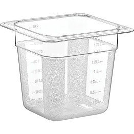 Polycarbonate Gastronorm Pan GN1/6 Depth 150mm - CEGNP16150