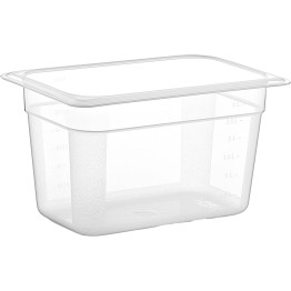 Polypropylene Gastronorm Pan GN1/4 Depth 150mm - CEGNPP14150