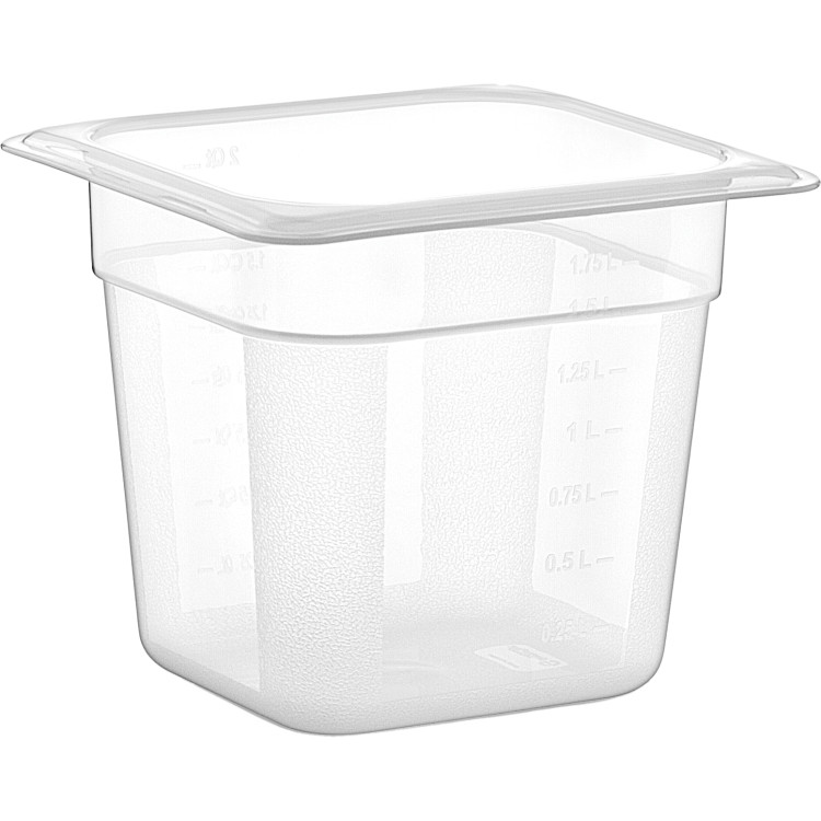 Polypropylene Gastronorm Pan GN1/6 Depth 150mm - CEGNPP16150
