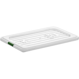 Polypropylene Gastronorm Pan Lid GN1/4 Clear - CEGNPPL14