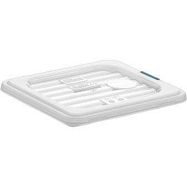 Polypropylene Gastronorm Pan Lid GN1/6 Clear - CEGNPPL16