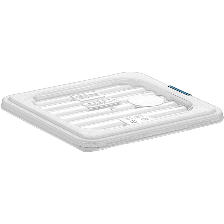 Polypropylene Gastronorm Pan Lid GN1/6 Clear - CEGNPPL16 Polypropylene Gastronorm Pan Lid GN1/6 Clear - CEGNPPL16