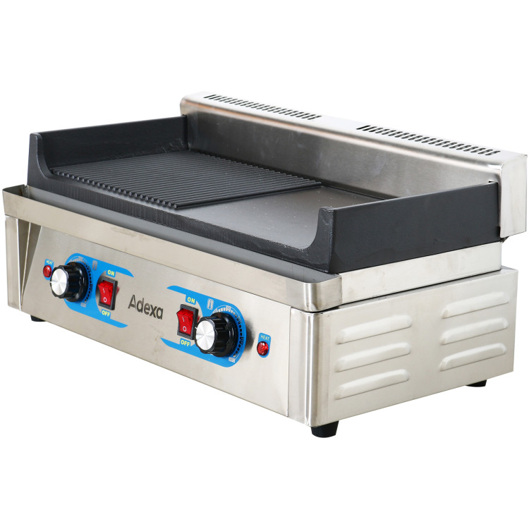 Professional Grill Electric 1 zone 2.3kW Smooth/Ribbed Cast iron top - CEGP5530EGW