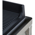 Professional Grill Electric 2 zones 4.6kW Ribbed Cast iron top - CEGP7050EW