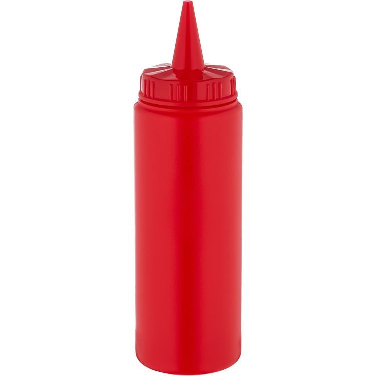 Squeeze Sauce Bottle 250ml/9oz Red - CEGPS250R