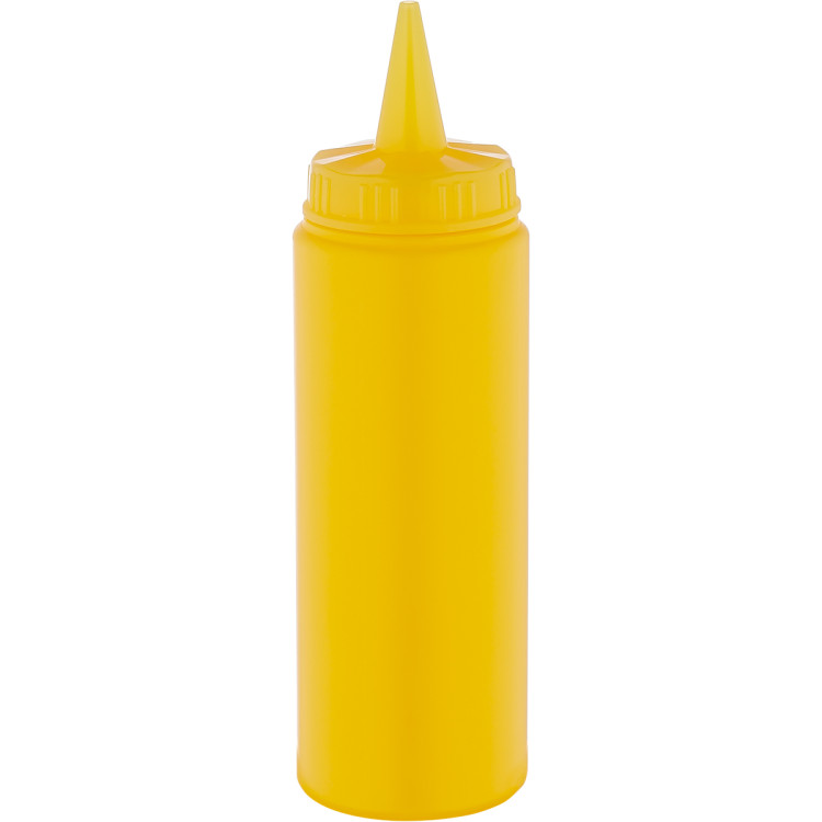 Squeeze Sauce Bottle 250ml/9oz Yellow - CEGPS250Y
