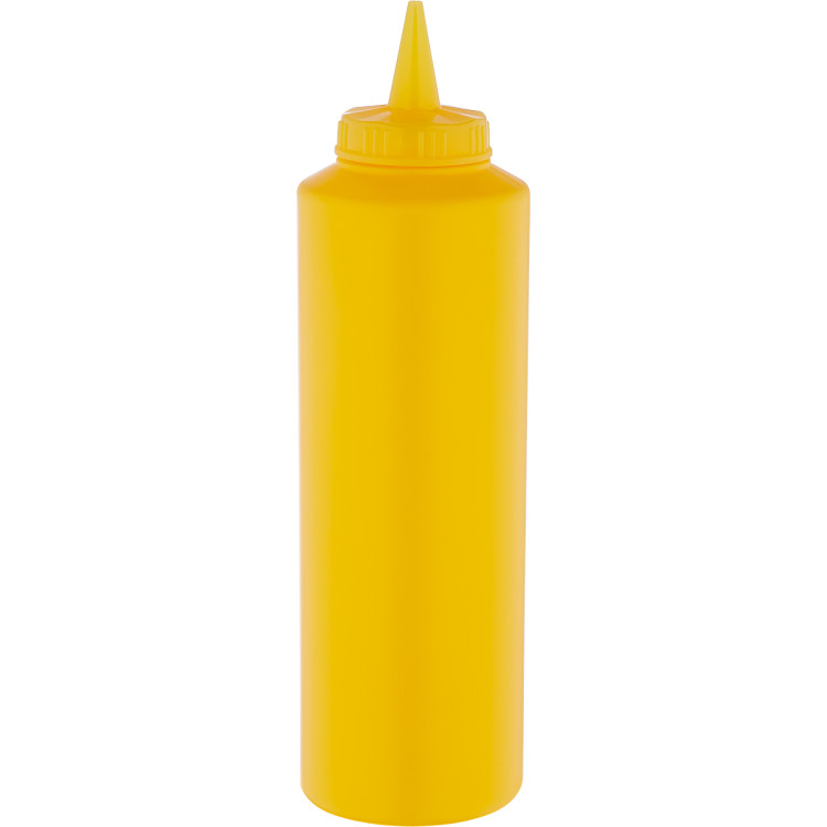Squeeze Sauce Bottle 500ml/18oz Yellow - CEGPS500Y