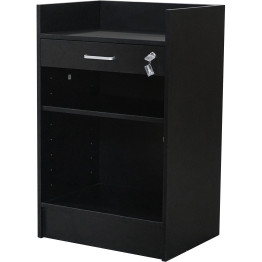 Restaurant Cash Desk / Till Counter Black - CEGS60013B