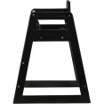 Restaurant Wood High Chair Black - CEGS6003BLACK