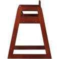 Restaurant Wood High Chair Mahogany - CEGS6003MAHOGANY