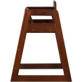 Restaurant Wood High Chair Walnut - CEGS6003WALNUT