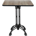 Black Decorative Table base Standard height Powder Coated Black - CEGS60230
