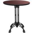 Black Decorative Table base Standard height Powder Coated Black - CEGS60230