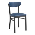 Black Steel Chair Frame for Curved Backrest - CEGS6V5FRAMEBLACK