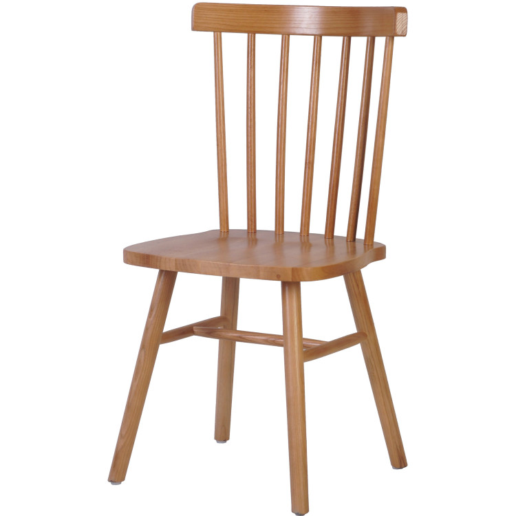 Solid Wood Dining Chair with wooden seat - CEGS90007
