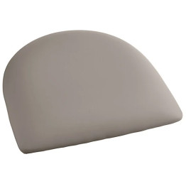 Dark Grey Vinyl Cushion Seat for Steel Frame Chair - CEGSM001DARKGREYVINYLSEAT