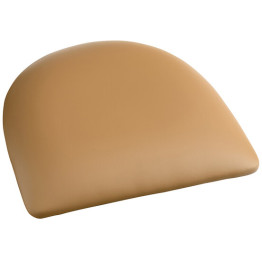 Light Brown Vinyl Cushion Seat for Steel Frame Chair - CEGSM001LIGHTBROWNVINYLSEAT