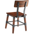 Rustic Style Dining Chair Antique Walnut - CEGSW0236