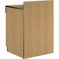 Natural Color Waitress Station with Drawer and Adjustable Shelf 915x610x915mm - CEGSWS003N