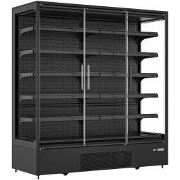 Three Glass Door Multideck Display Fridge 1955mm 1485L | CaterEq CEGTVGC1955E1