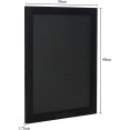 Chalk Board Black Frame 300×400mm | CaterEq CEGWA208