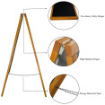 Pavement Chalk Board Beech Frame 710×690×1252mm | CaterEq CEGWA226
