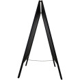 Pavement Chalk Board Black Frame 700×1300mm | CaterEq CEGWA228