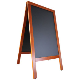 Pavement Chalk Board Beech Frame 700×1300mm | CaterEq CEGWA230