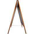 Pavement Chalk Board Beech Frame 700×1300mm | CaterEq CEGWA230 Pavement Chalk Board Beech Frame 700×1300mm | CaterEq CEGWA230