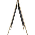 Pavement Chalk Board Natural Frame 700×1300mm | CaterEq CEGWA232
