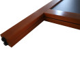 Open Top Pavement Chalk Board Brown Frame 700×1300mm | CaterEq CEGWA236