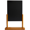 Table Chalk Board Beech Frame 155×50×175mm | CaterEq CEGWA256