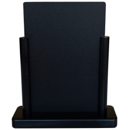 Table Chalk Board Black Frame 155×50×175mm | CaterEq CEGWA254