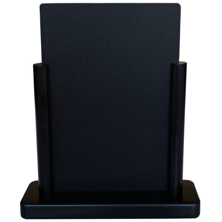 Table Chalk Board Black Frame 155×50×175mm | CaterEq CEGWA254