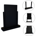 Table Chalk Board Black Frame 155×50×175mm | CaterEq CEGWA254