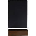 Table Chalk Board Set (4 pcs) Dark Oak Frame 105×40×175mm | CaterEq CEGWA262 Table Chalk Board Set (4 pcs) Dark Oak Frame 105×40×175mm | CaterEq CEGWA262