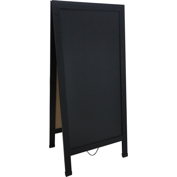 Pavement Chalk Board with Magnetic Surface Black Frame 27"×59" (686×1499mm) | CaterEq CEGWA276 Pavement Chalk Board with Magnetic Surface Black Frame 27"×59" (686×1499mm) | CaterEq CEGWA276