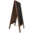 Pavement Chalk Board with Magnetic Surface Brown Frame 27"×59" (686×1499mm) | CaterEq CEGWA278 Pavement Chalk Board with Magnetic Surface Brown Frame 27"×59" (686×1499mm) | CaterEq CEGWA278