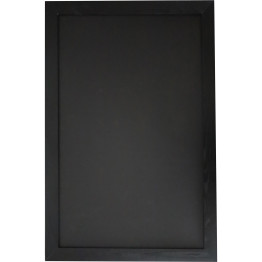 Wall-Mounted Chalk Board with Magnetic Surface Black Frame 18"×24" (457×610mm) | CaterEq CEGWA284