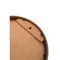 Wall-Mounted Circle Chalk Board with Magnetic Surface Brown Frame ∅18" (457mm) | CaterEq CEGWA298