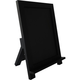Tabletop Magnetic Chalk Board with Magnetic Surface and Stand Black Frame 9.5"×14" (241×356mm)  | CaterEq CEGWA304