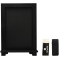 Tabletop Magnetic Chalk Board with Magnetic Surface and Stand Black Frame 9.5"×14" (241×356mm)  | CaterEq CEGWA304