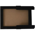 Tabletop Magnetic Chalk Board with Magnetic Surface and Stand Black Frame 9.5"×14" (241×356mm)  | CaterEq CEGWA304