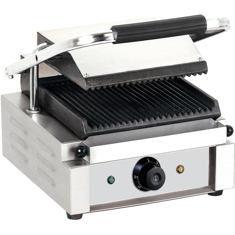 Heavy Duty Panini Contact grill Single Ribbed - CEEG01A Heavy Duty Panini Contact grill Single Ribbed - CEEG01A