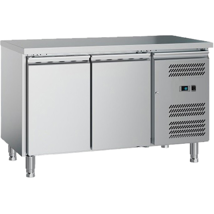 Commercial Refrigerated Counter 2 Doors 1200x700x650mm - CEGXX604